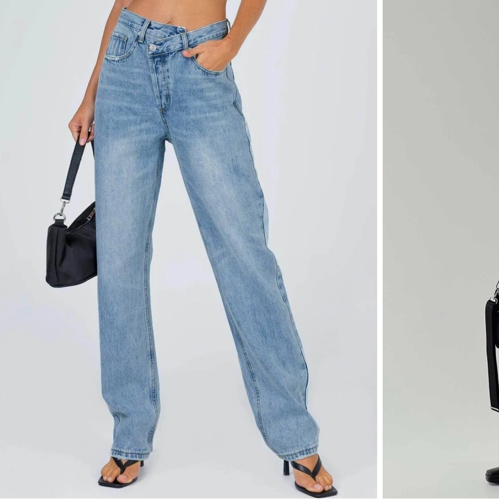 Princess Polly crossover jeans